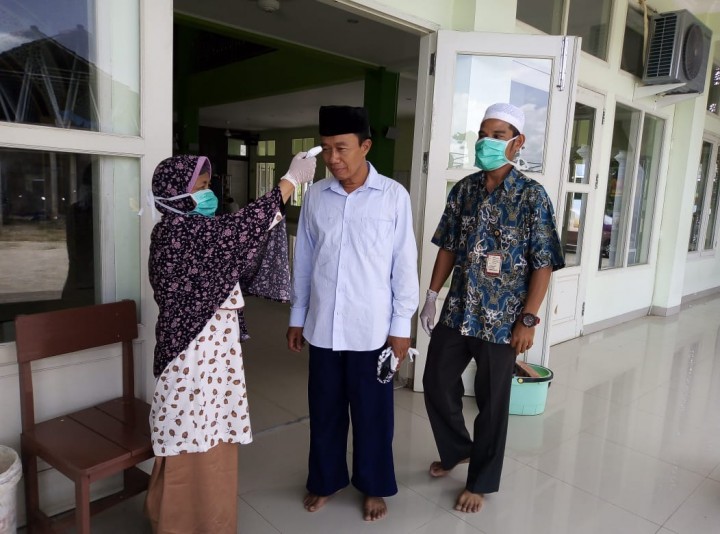 Thermal Infrared Pada Jama'ah Sholat Jum'at