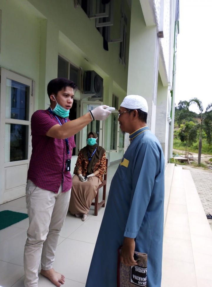 Thermal Infrared Pada Jama'ah Sholat Jum'at