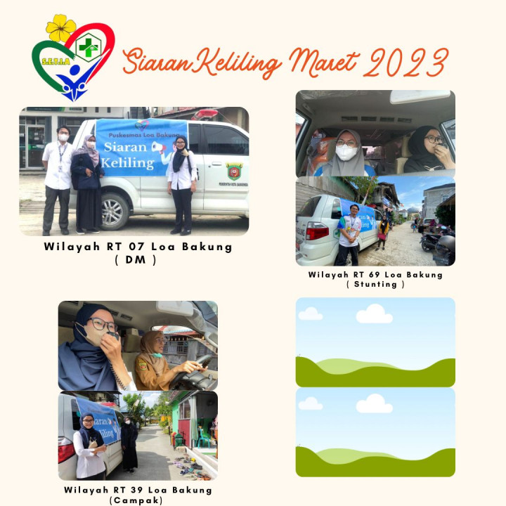 Siaran Keliling Bulan Maret 2023