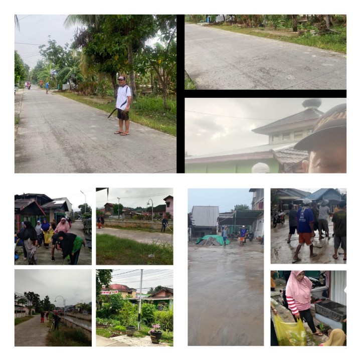 Gotong Royong RT Kelurahan Loa Bakung