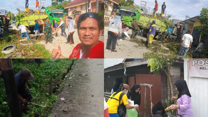 Gotong Royong Wilayah Loa Bakung 2024
