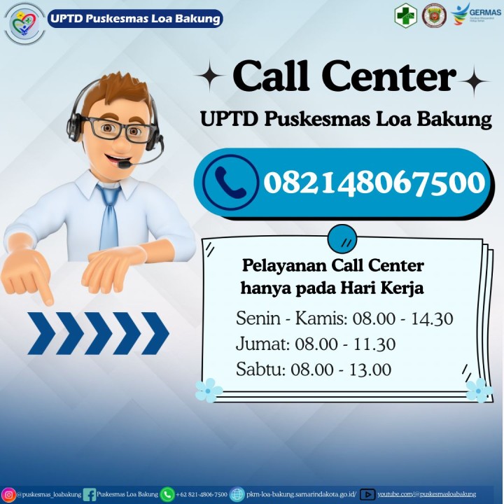 Call Center PKM Loa Bakung