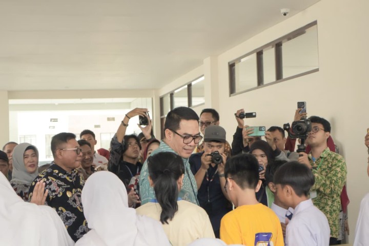 Kunjungan Wali Kota dan Wakil Wali Kota Samarinda di Sekolah Terpadu