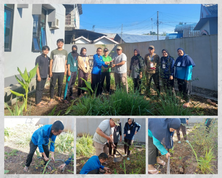 Giat Tanam Pohon Buah di Kelurahan Loa Buah KKN Politeknik Pertanian Negeri Samarinda