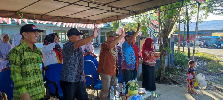 Pawai HUT RI ke 77 Kelurahan Loa Buah