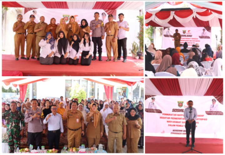 SOSIALISASI PENINGKATAN MASYARAKAT TERHADAP KEGIATAN PEMERINTAHAN DAN PARTISIPASI MASYARAKAT DATANG KE TPS