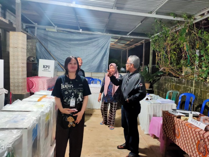PELAKSANAAN PEMILU DI KELURAHAN LOA BUAH
