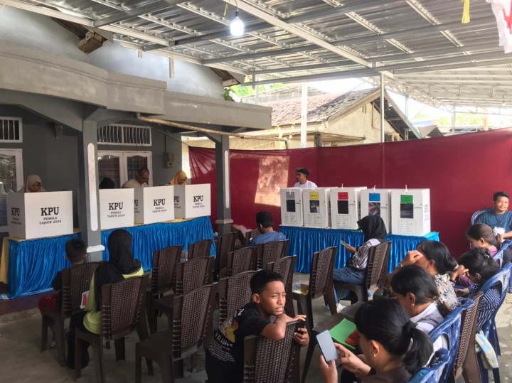 PELAKSANAAN PEMILU DI KELURAHAN LOA BUAH