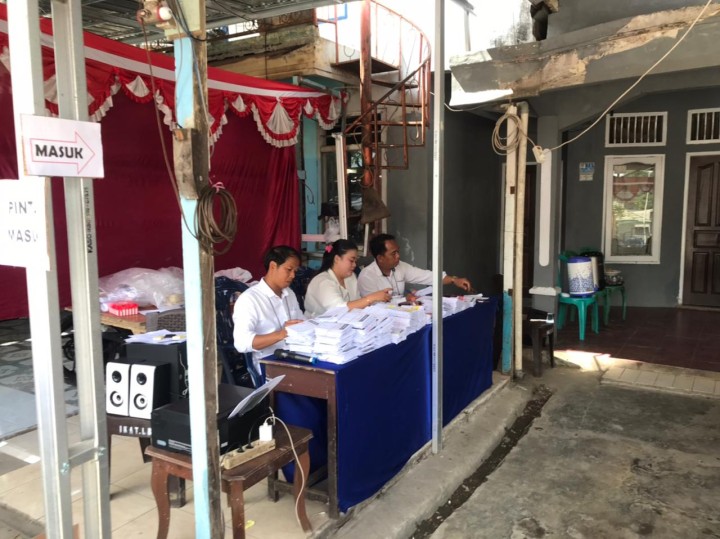 PELAKSANAAN PEMILU DI KELURAHAN LOA BUAH