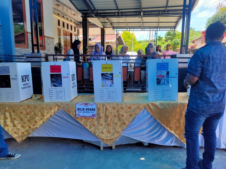 PELAKSANAAN PEMILU DI KELURAHAN LOA BUAH