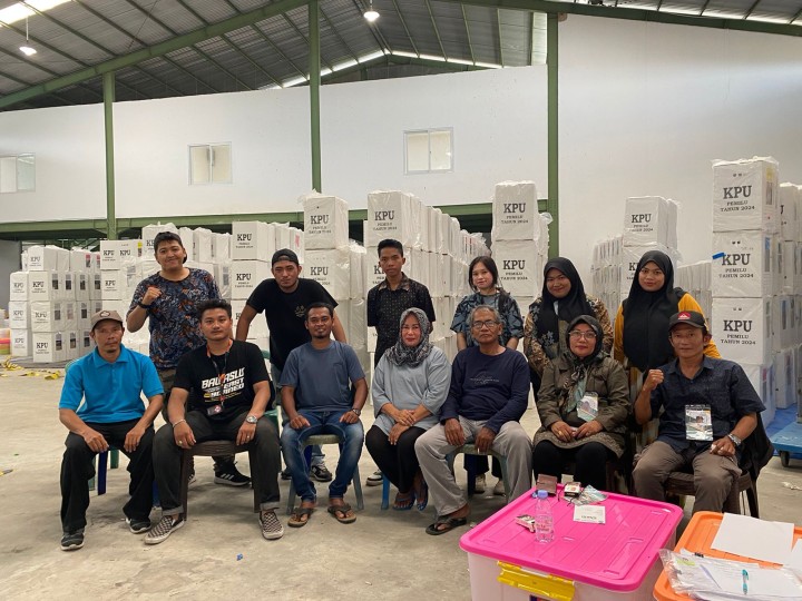 PELAKSANAAN PEMILU DI KELURAHAN LOA BUAH