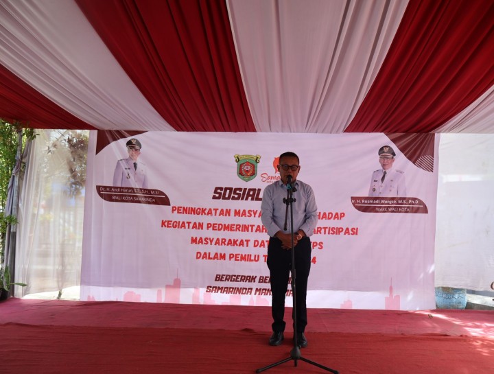 SOSIALISASI PENINGKATAN MASYARAKAT TERHADAP KEGIATAN PEMERINTAHAN DAN PARTISIPASI MASYARAKAT DATANG KE TPS