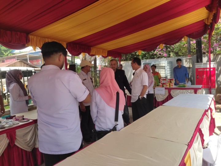 Kegiatan Pasar Murah Ramadhan 1445 H di Kelurahan Loa Buah