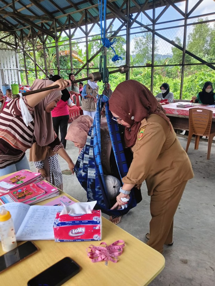 MONITORING KEGIATAN POSYANDU LOA KUMBAR RT.19 KELURAHAN LOA BUAH