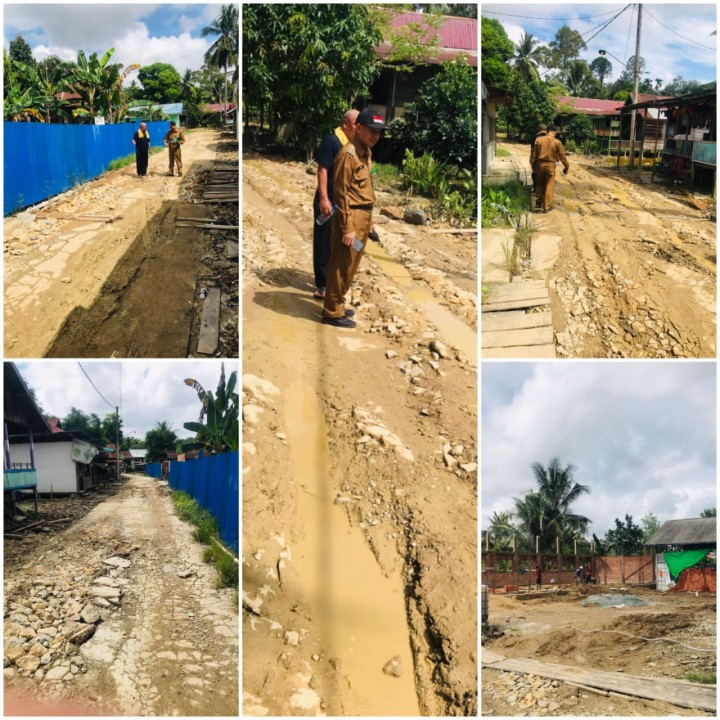 Peninjauan Jalan Rusak di Loa Kumbar RT.19
