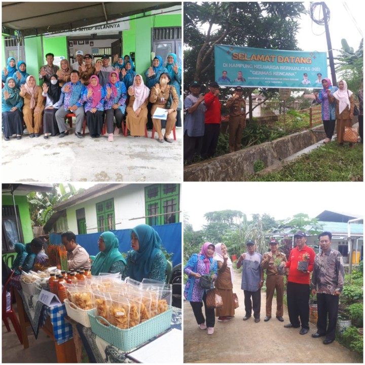 Verifikasi Lapangan Lomba Pkk Bangga Kencana Kesehatan Di Kampung Keluarga Berkualitas (KB) Germas Kencana Kelurahan Loa Buah