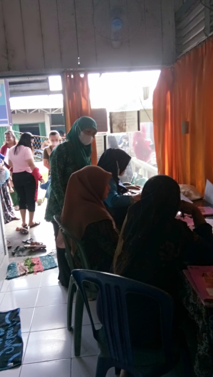 Pusban Loa Buah Lanjut Kegiatan Pekan Imunisasi Nasional (PIN) Polio