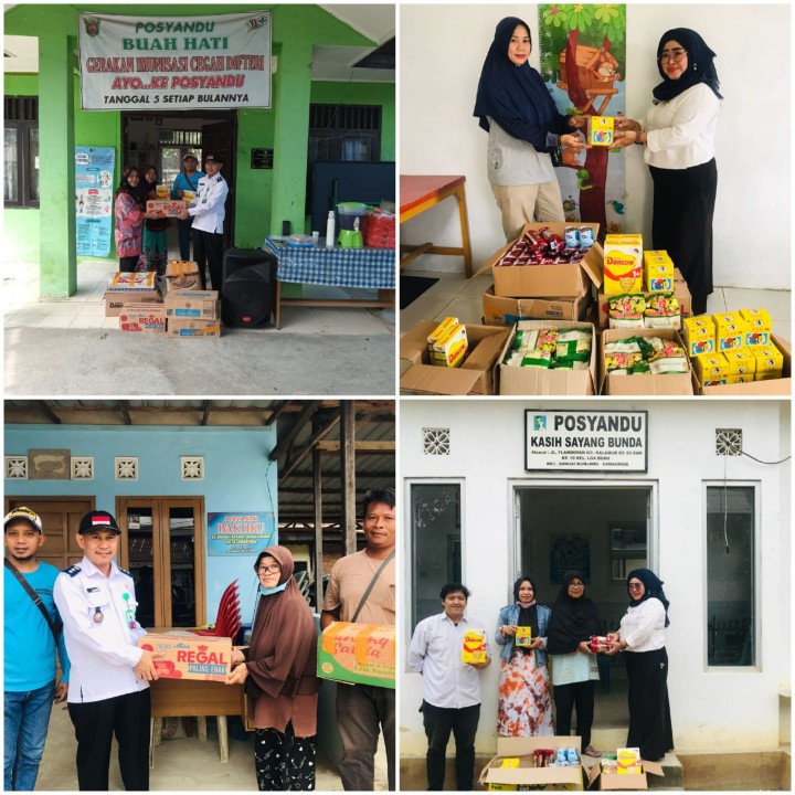 GIAT PROBEBAYA 2024 KELURAHAN LOA BUAH (Pembagian Pemberian Makanan Tambahan (PMT) Pokmas Bersama)