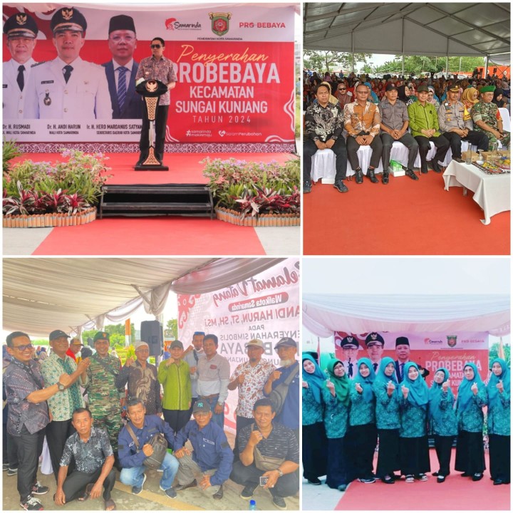 Penyerahan Barang-Barang Probebaya Tahun 2024 Secara Simbolis di Taman Bebaya