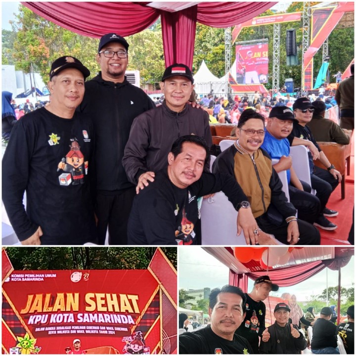 Jalan Sehat KPU Kota Samarinda