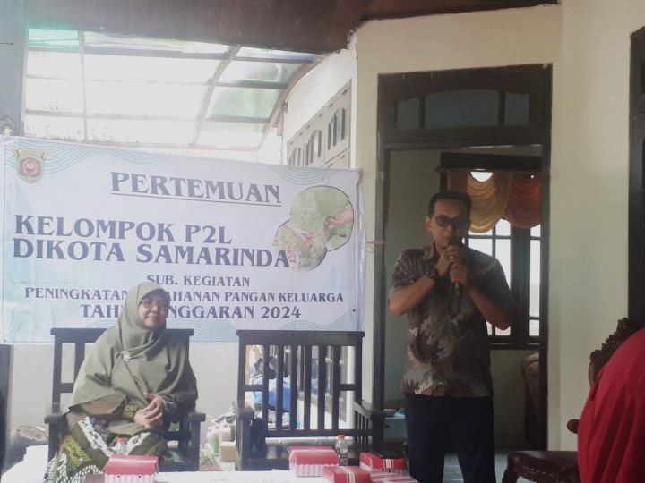 Kelompok Pekarangan Pangan Lestari (P2L) Kelurahan Loa Buah Terima Bantuan untuk Ketahanan Pangan Keluarga