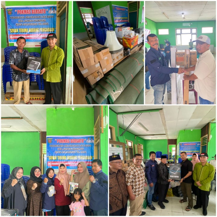 Serah Terima Barang Pengadaan Sarana dan Prasarana Pokmas Bersatu