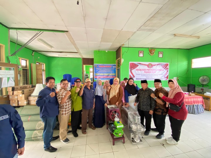 Serah Terima Barang Pengadaan Sarana dan Prasarana Pokmas Bersatu