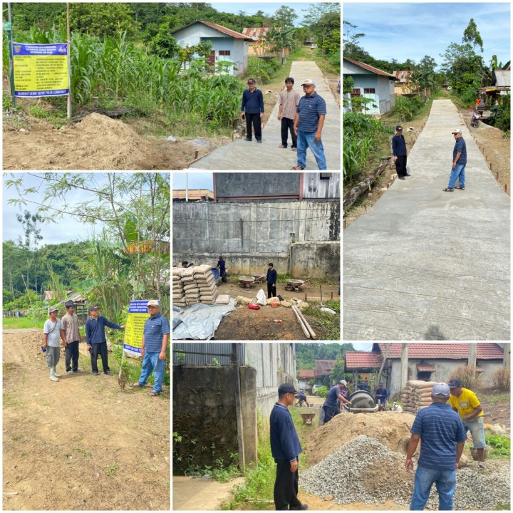 Giat Probebaya 2024 : Semenisasi Jalan dan Jembatan Gang Damai RT.18 dan Jalan Gang Anggrek RT 03