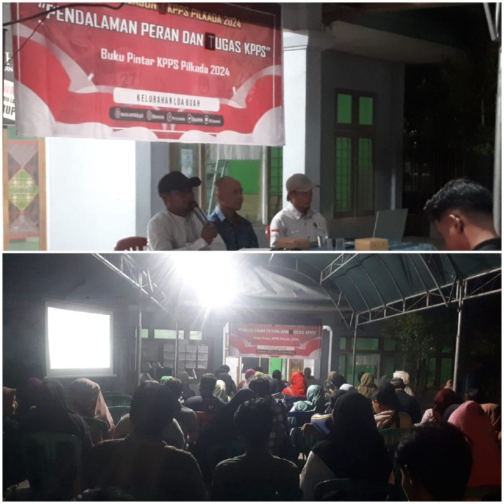 Bimbingan Teknis KPPS Sesi 3 di Kelurahan Loa Buah : Pendalaman Peran dan Tugas Jelang Pilkada 2024