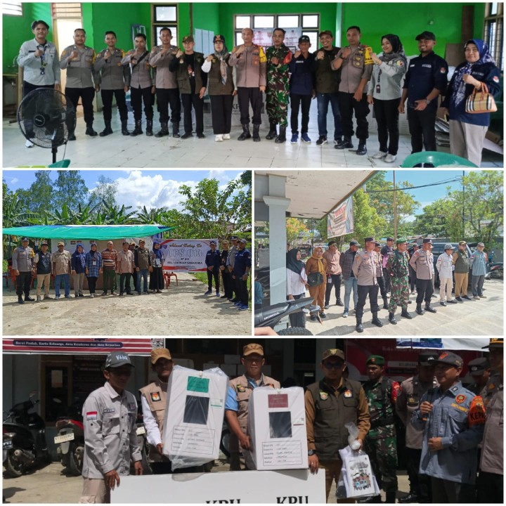 Pemilihan Wali Kota Samarinda dan Gubernur Kalimantan Timur Tahun 2024 Di Kelurahan Loa Buah Berjalan Kondusif