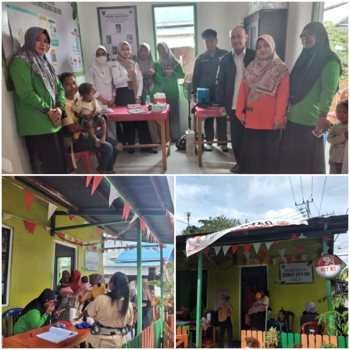 Giat Posyandu Berkat Doa Ibu Kelurahan Loa Buah