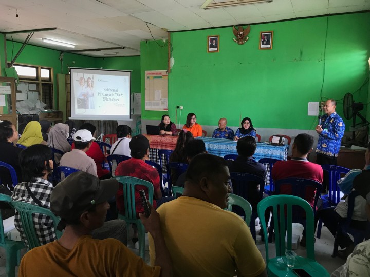 Sosialisasi CSR PT Carsurin Tbk. dan BPJS Ketenagakerjaan di Kelurahan Loa Buah