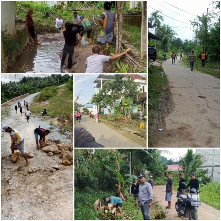 Gotong Royong Serentak RT 3, 5, 9, 10, 18, dan 19  Kelurahan Loa Buah