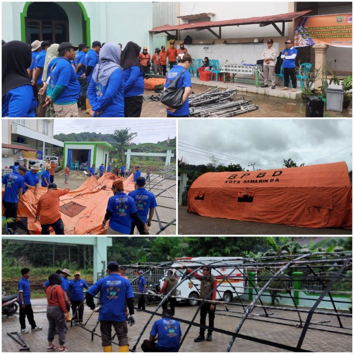 ‎BPBD Kota Samarinda Latih Katana Loa Buah dalam Penanggulangan Bencana
