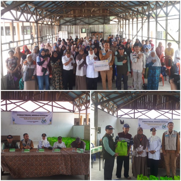 ‎Kelurahan Loa Buah Apresiasi PLN dan Rumah Zakat dalam Aksi Berbagi di RT 19 Loa Kumbar