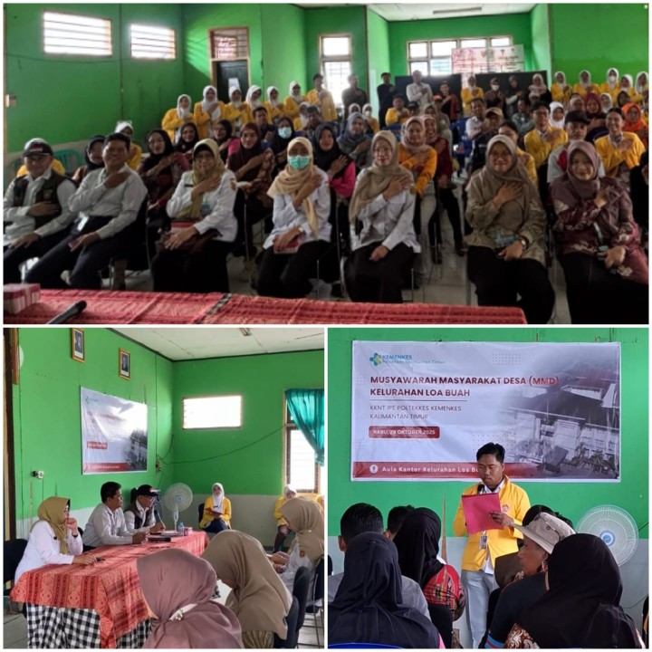 Musyawarah Masyarakat Desa (MMD) Kelurahan Loa Buah Bahas Hasil Survei Mawas Diri