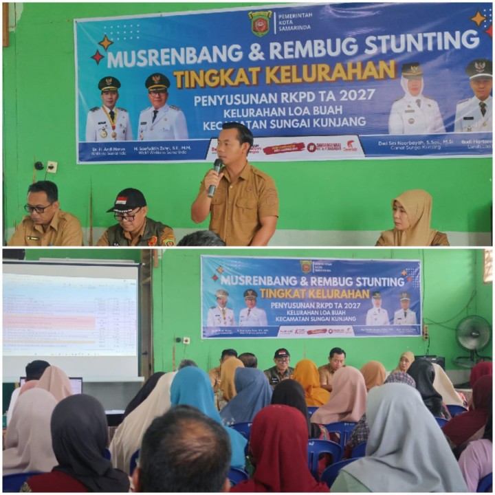 ‎Musrenbang dan Rembug Stunting Kelurahan Loa Buah Penyusunan RKPD TA 2027