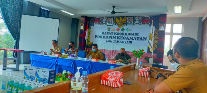 Rakor Forkopimcam Kec. LJI dan Pembentukan TP. UKS Tahun 2022 Tgl. 04 Januari 2022