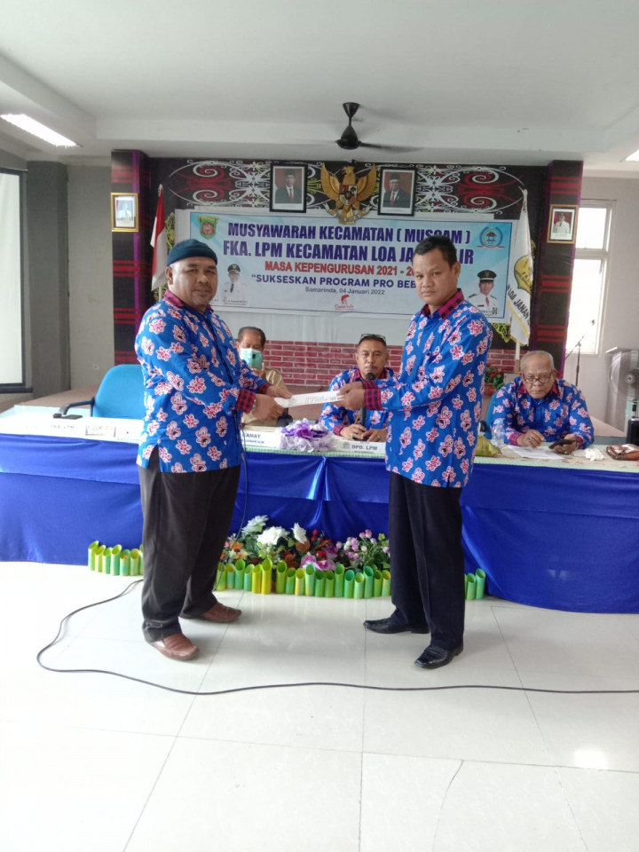 PEMILIHAN FKA. LPM KECAMATAN LOA JANAN ILIR TAHUN 2021-2026