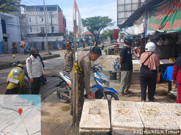 Satpol PP Unit Kecamatan Loa Janan Ilir Melaksanakan Giat patroli  & Monitoring  Pengawasan Anjal & gepeng Anak punk Di Simpangan SMA Plus  & Simpangan Apt Pranoto Jln KH Harun Nafsi Kel Rapak Dalam