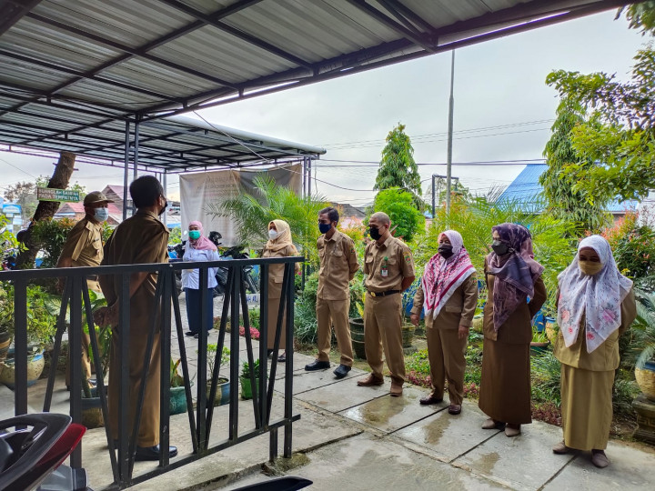 Apel Upacara Senin tanggal 21-03-2022