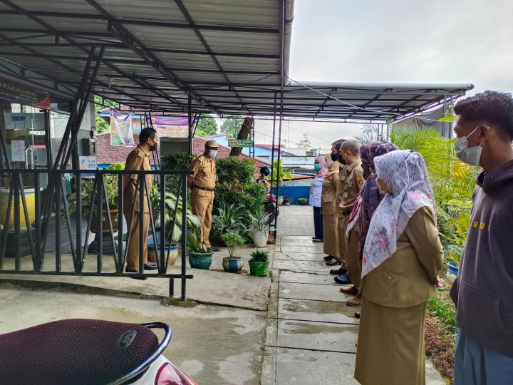 Apel Upacara Senin tanggal 21-03-2022