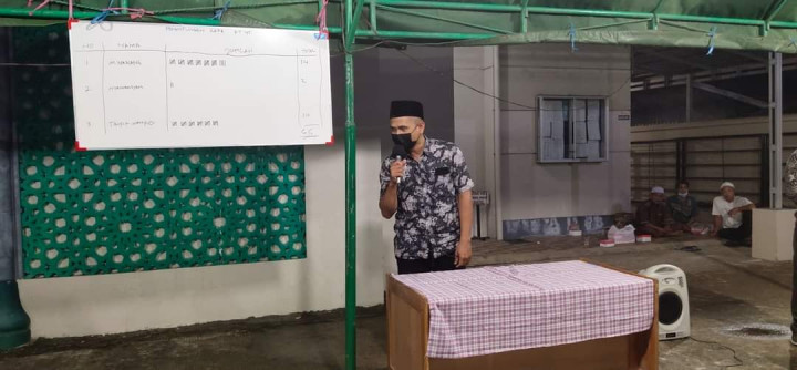 Pemilihan RT 45 yang di hadiri Kasi Pemerintahan dan Sambutan Lurah Lok Bahu yang di wakili oleh Kasi Kesra Bapak Dady Armand, SE / 18 Februari 2022