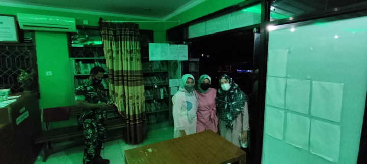 Acara Penyuluhan dan sosialisasi pembuatan peta tematik pertanahan dan Ruang PTPR oleh BPN Kamis 24 Maret 2022 Kelurahan Lok Bahu