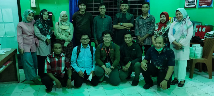 Acara Penyuluhan dan sosialisasi pembuatan peta tematik pertanahan dan Ruang PTPR oleh BPN Kamis 24 Maret 2022 Kelurahan Lok Bahu