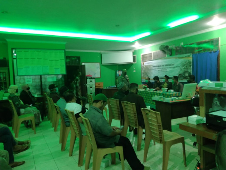 Acara Penyuluhan dan sosialisasi pembuatan peta tematik pertanahan dan Ruang PTPR oleh BPN Kamis 24 Maret 2022 Kelurahan Lok Bahu