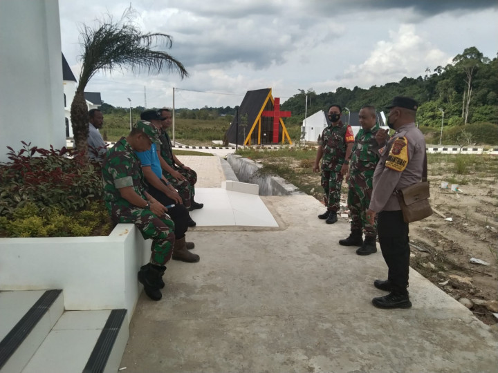 Kunjungan lapangan dalam rangka pemantauan tempat  kawasan Religi untuk deklarasi kampung Pancasila yang di hadiri Lurah,Dandim,Danramil,Babimkamtibmas dan Babinsa ,Jumat 25 Maret 2022