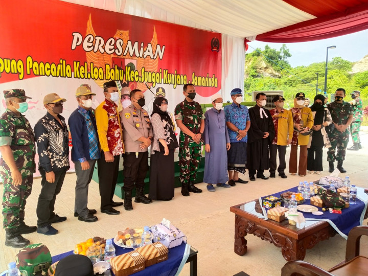 Peresmian Kampung Pancasila dan Wisata Religi Pertama di Samarinda 02 April 2022