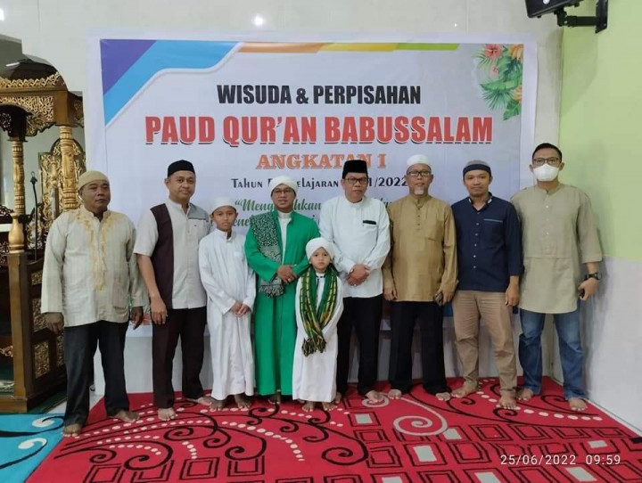 Wisuda&Perpisahan Paud Al Qur'an Babussalam RT 49 Lok Bahu
