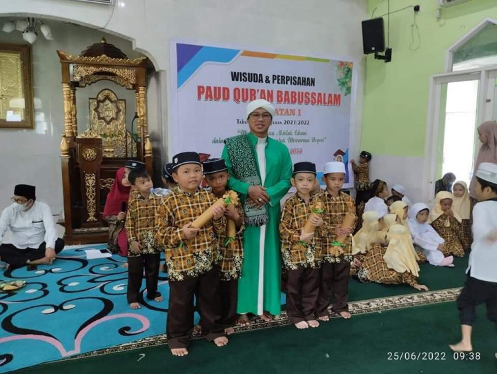 Wisuda&Perpisahan Paud Al Qur'an Babussalam RT 49 Lok Bahu